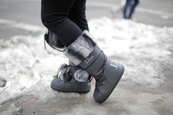 Snow Chic Alert: Dior Polaire Moon Boots