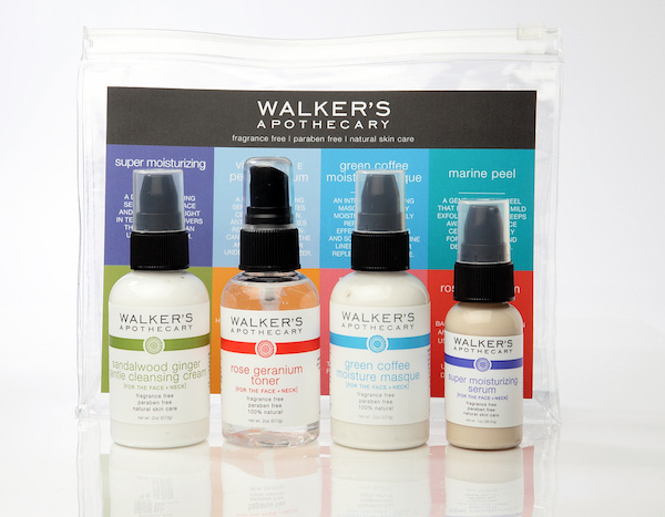 01 claire sulmers shalea walker skincare clear skin super moisturzing serum travel kit  cleanser moisturizer mask