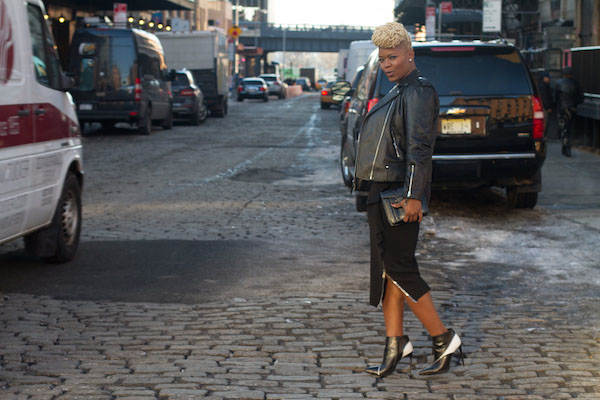 A 3.1 Phillip Lim Nueva York Tank, Givenchy Ruffled Skirt, and Saint Laurent Zip Booties 00