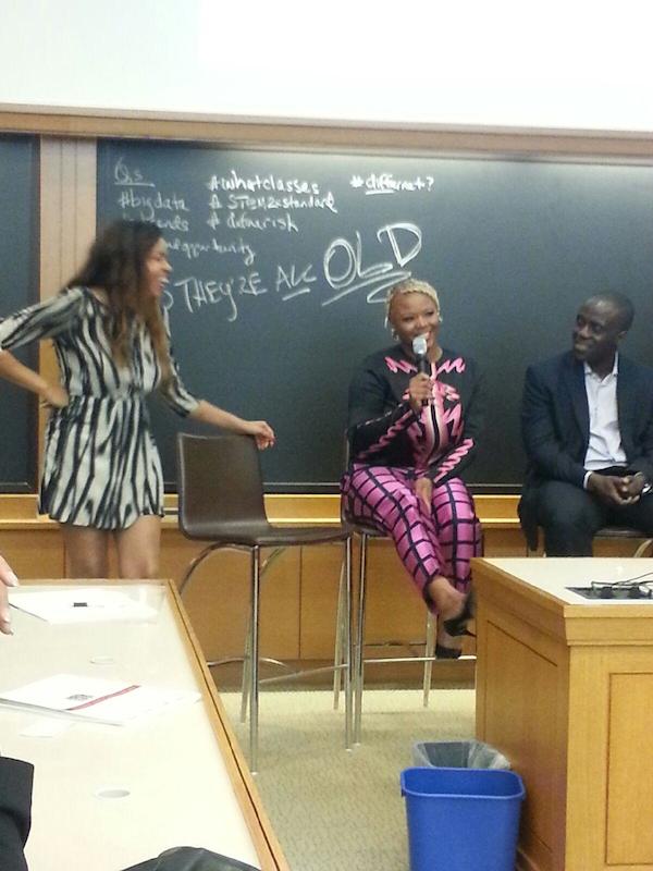 claire sulmers harvard black alumni weekend entrepreneurship panel