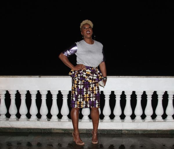 claire sulmers fashion bomb daily Rio de janeiro markus lupfer top and reuel reuel skirt peplum
