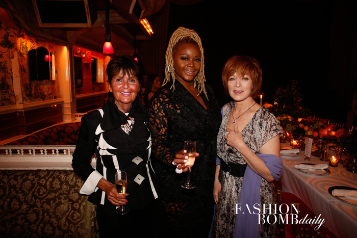 Beverly Camhe, Claire Sulmers, Frances Fisher. The Casa Reale Fine Jewelry Launch with Special Performances by Rose McGowan and Mary J. Blige. Fashion Bomb Daily.