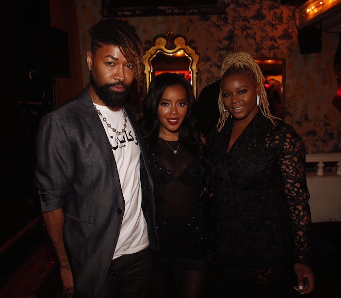 Ty Hunter, Angela Simmons, Claire Sulmers.  Casa Reale Fine Jewelry Launch