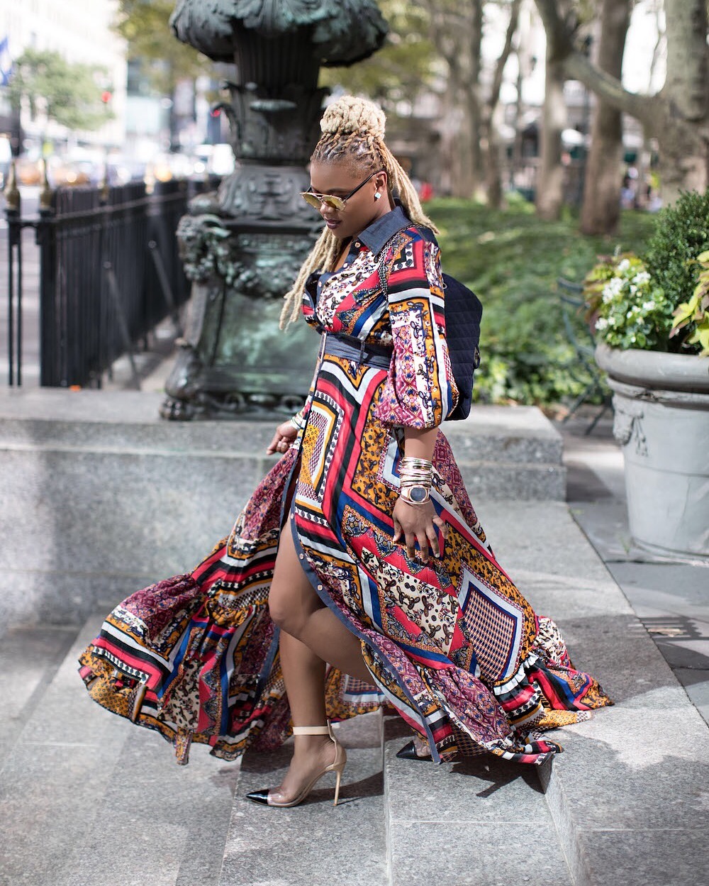 Talking Pride and Self Expression with South African Superstar Boity Thulo in a Dez Deme Printed Dress