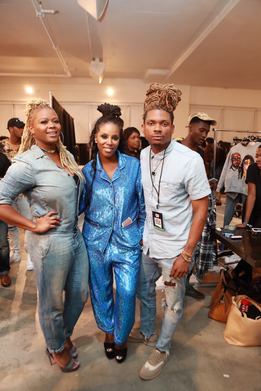 june ambrose bryon javar BET's How to Rock Denim Fashion Show Featuring June Ambrose, Karrueche Tran, Quincy Brown, and more!