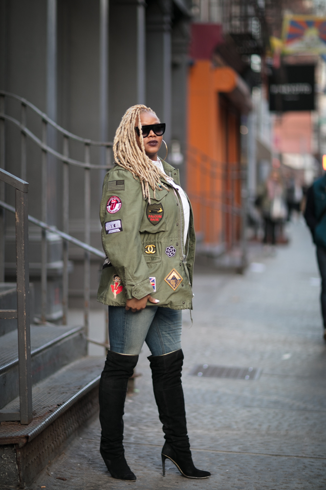 2-claire-sulmers-march-to-the-beat-of-your-own-drum-wearing-a-cult-de-jour-camouflage-jacket-fashion-bomb-daily-best-black-blogger
