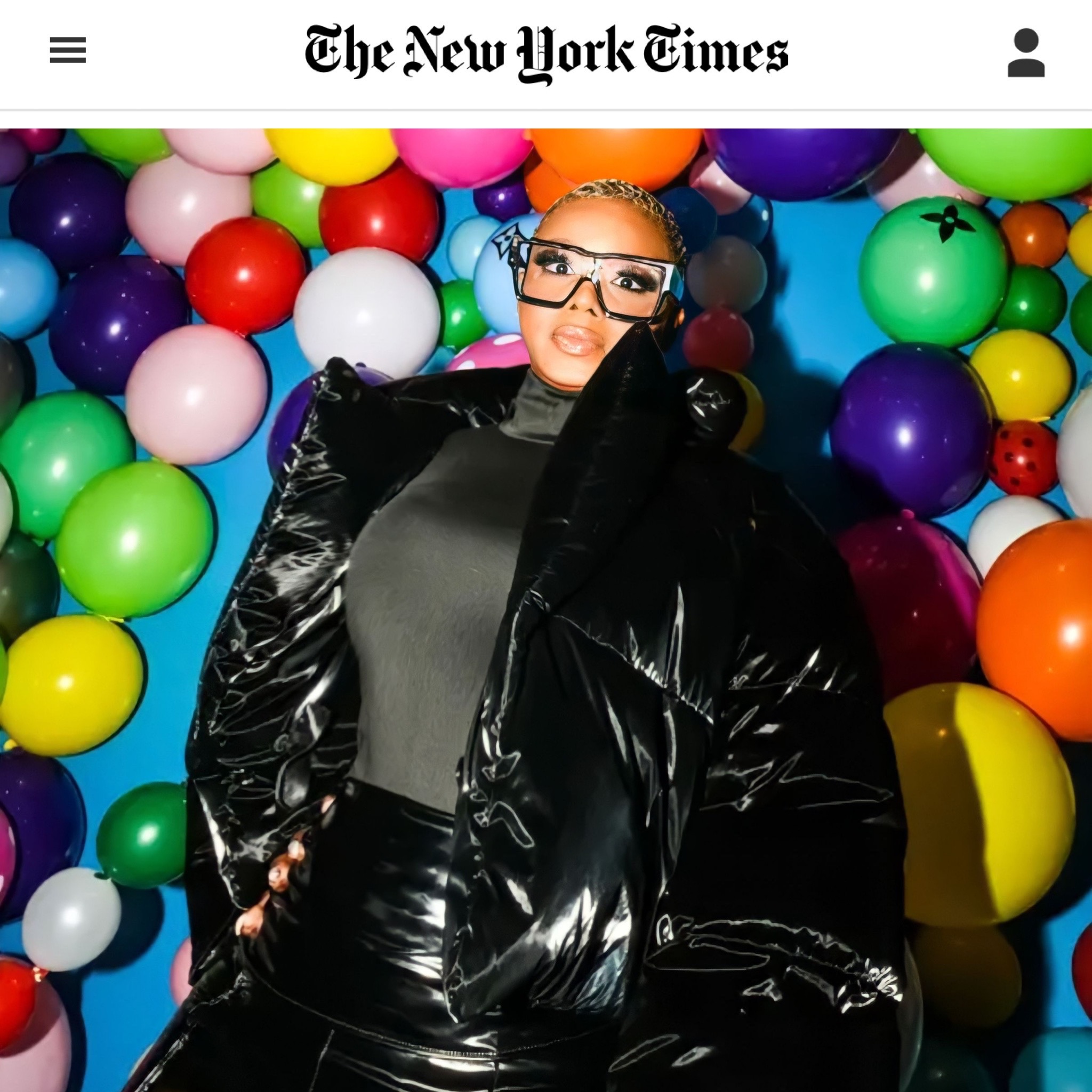 I'm in the New York Times! At Louis Vuitton's 200 Trunks 200 Visionaries  Exhibit in Louis Vuitton