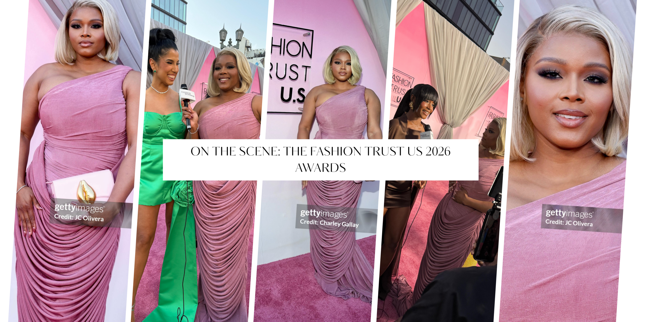 Claire’s Life: Covering the Red Carpet at Fashion Trust US Wearing Pink Robert Wun and a Flore K NY Bag!