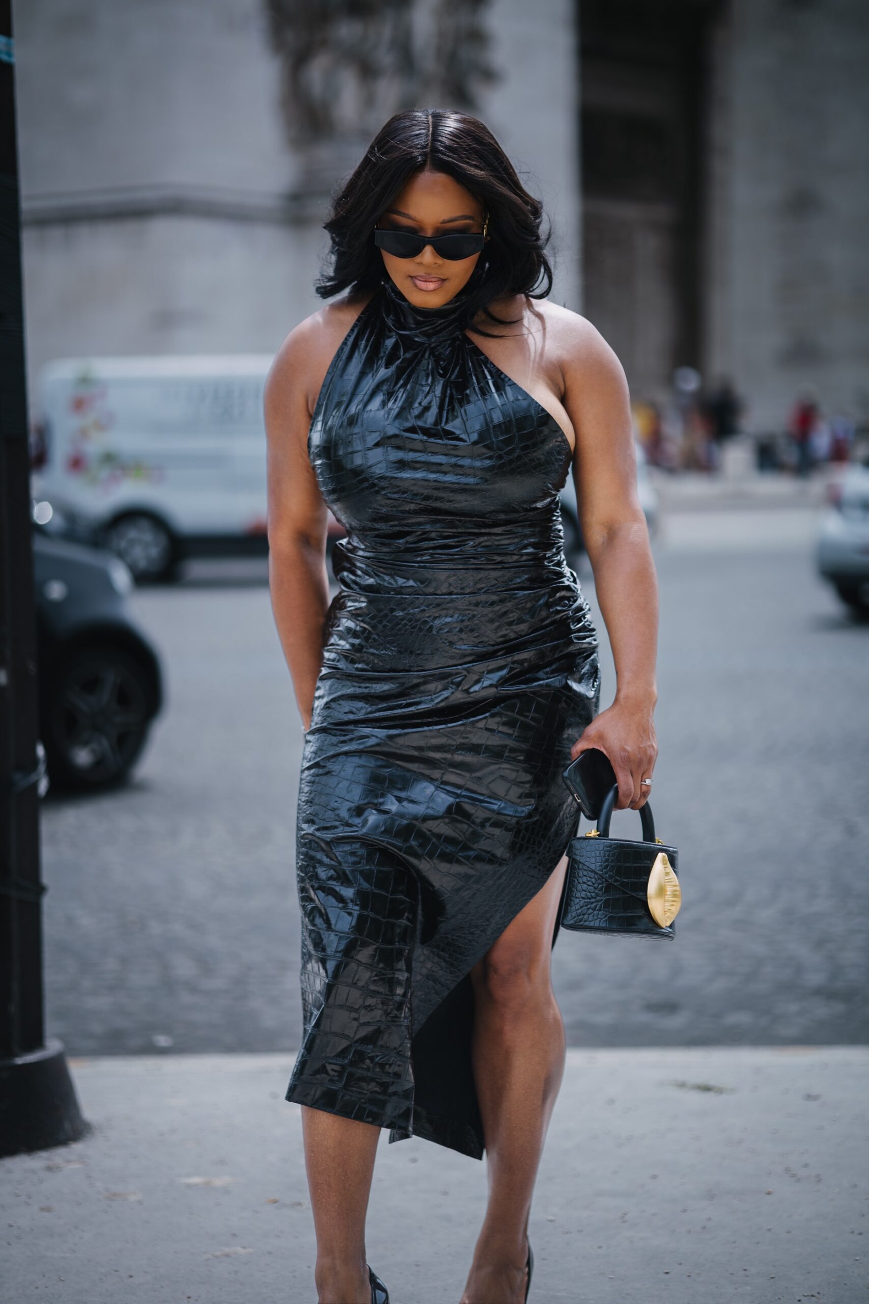 Claire’s Life: Paris Haute Couture Day 2 Wearing Alaia, Louboutin, and Flore K NY Croc